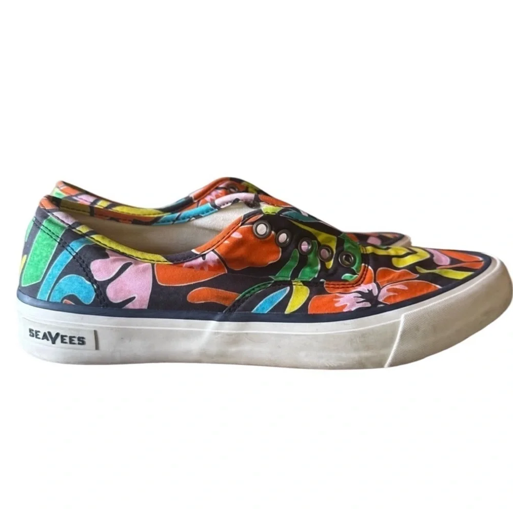 SeaVees legend Hoffman men’s floral sneaker size 9 good condition - Picture 1 of 10